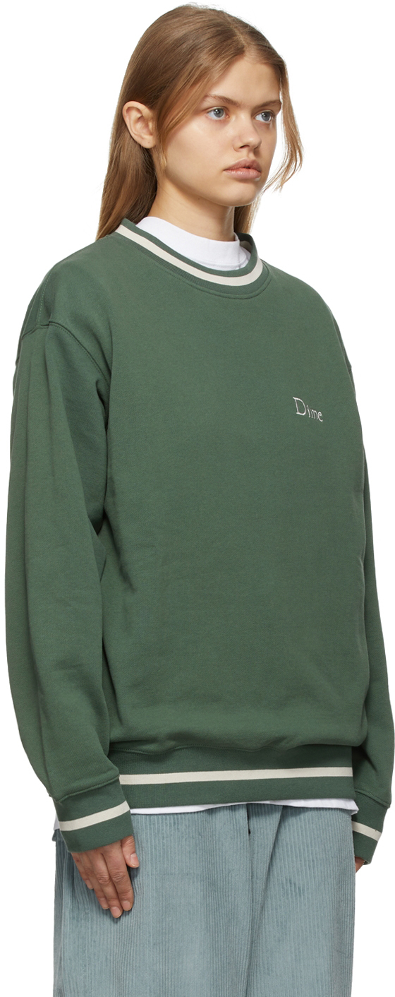 Dime Green Classic French Terry Sweatshirt | Smart Closet