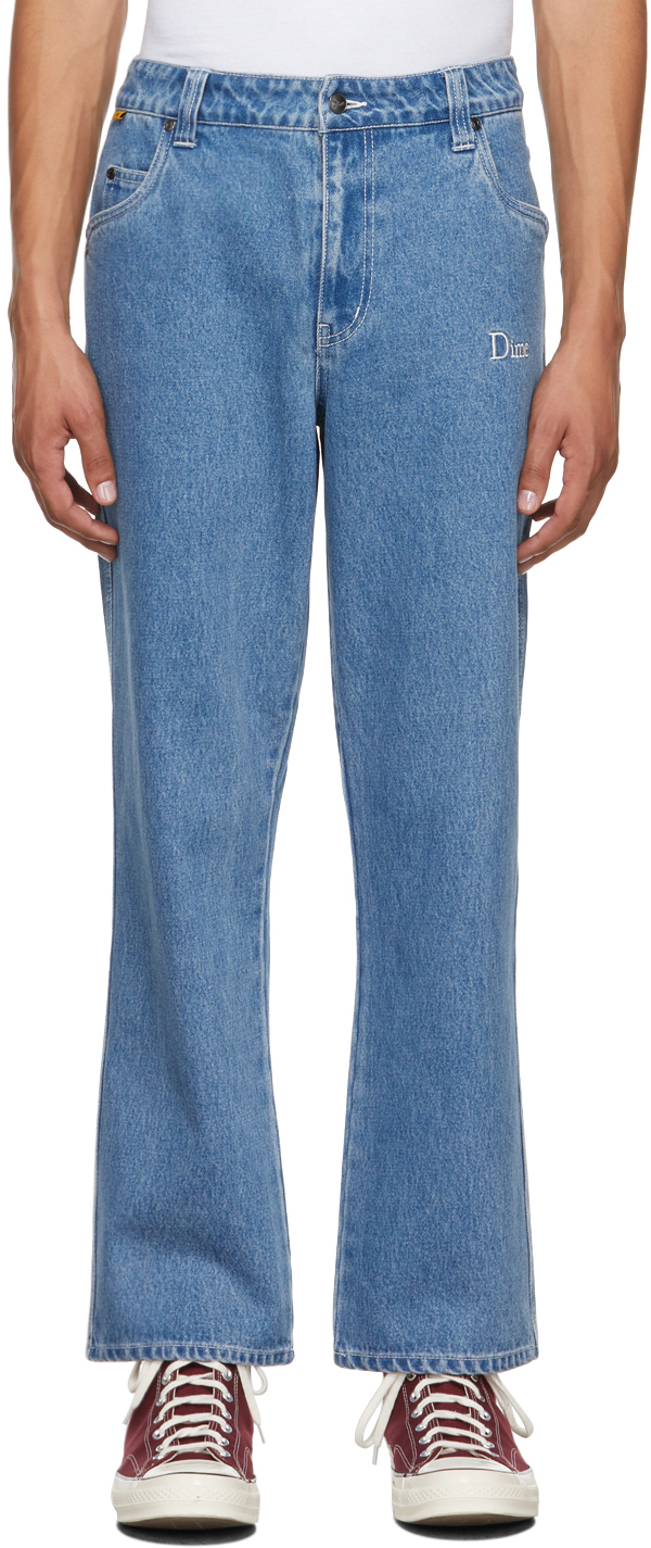 Blue Classic Denim Jeans
