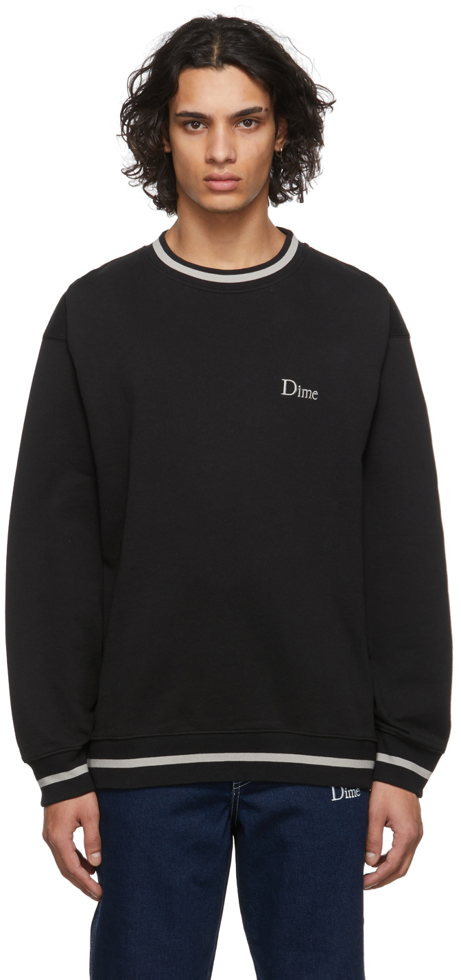Dime Black Classic French Terry 