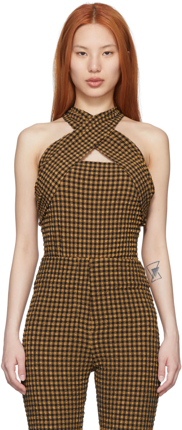 Brown Rana Bodysuit