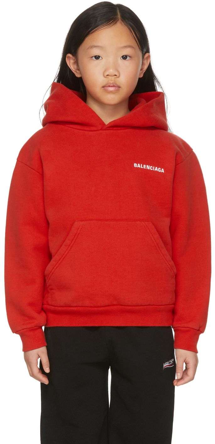 新品商品 BALENCIAGA KIDS フーディー トップス(トレーナー