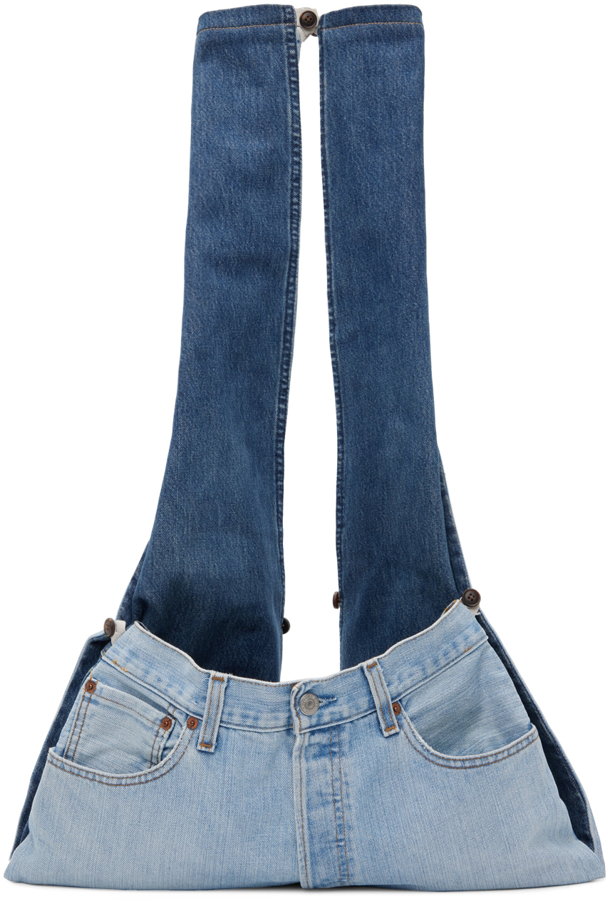 Bless: Blue Jeansfront Bag | SSENSE