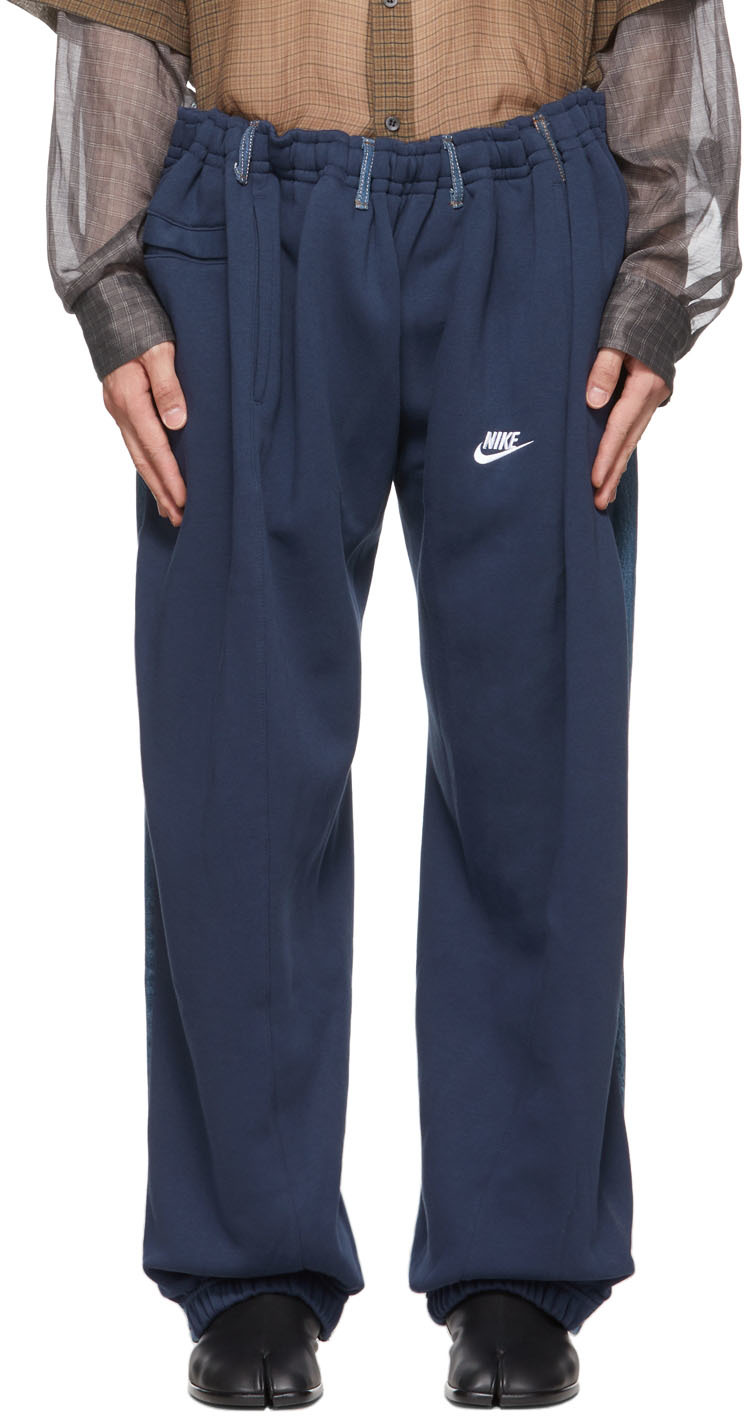 Bless: SSENSE Exclusive Navy Levi's & Nike Edition Overjogging Lounge Pants  | SSENSE