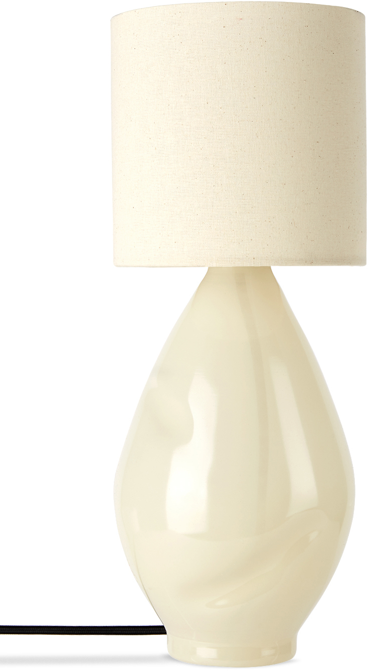 Los Objetos Decorativos Beige Cylindrical Lamp
