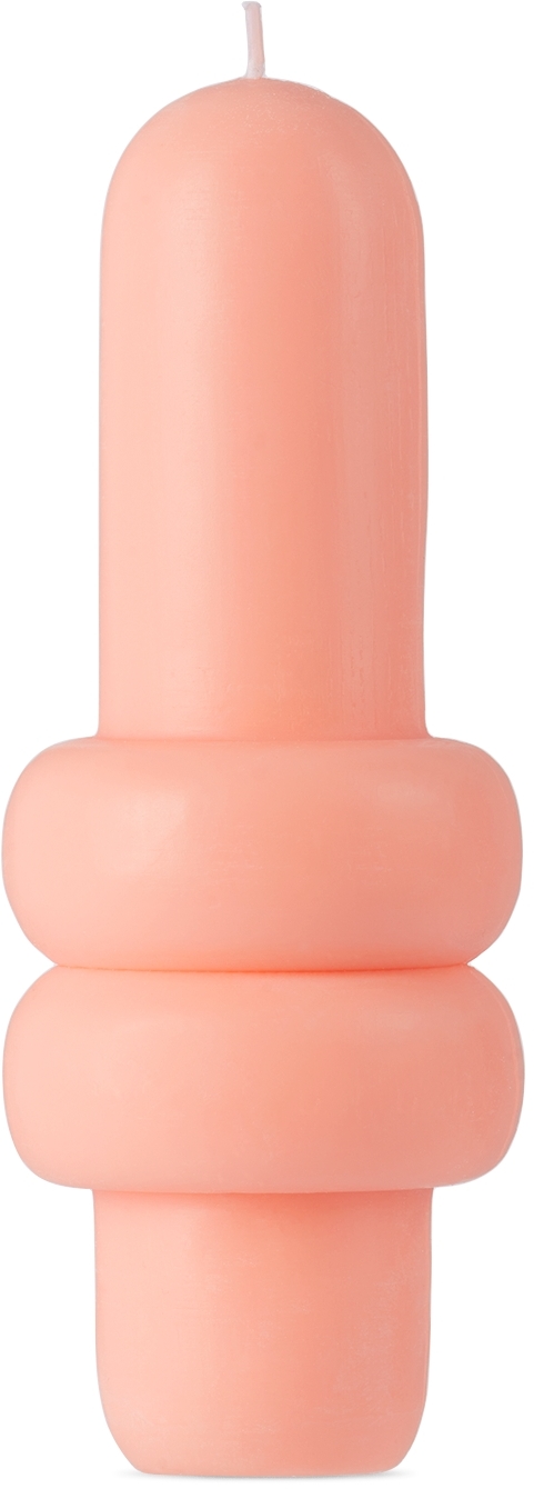 Carl Durkow Pink Nex Candle In Rose