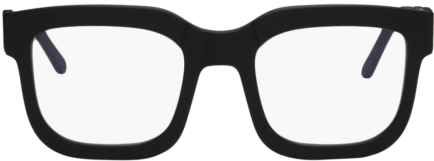 Kuboraum: Black K4 Glasses | SSENSE UK