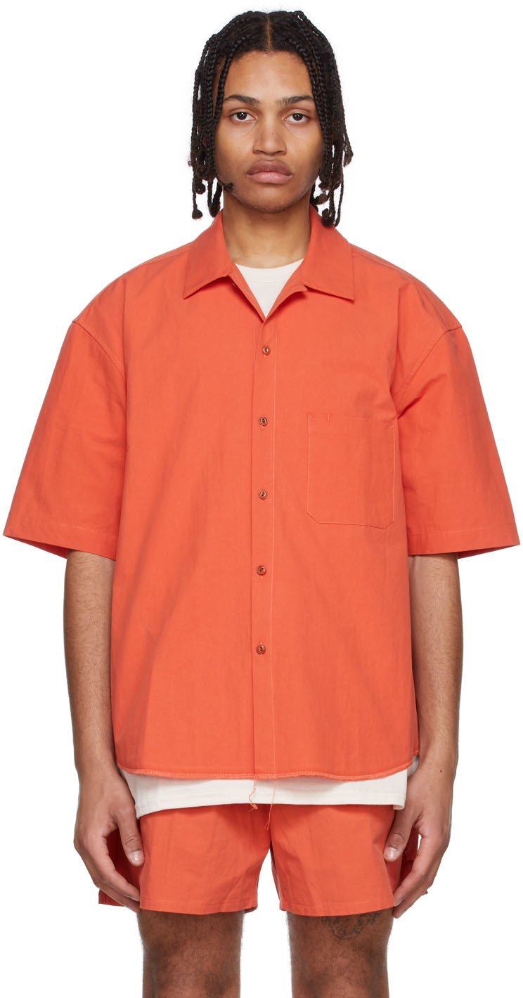 s.k. manor hill Orange Sage Shirt