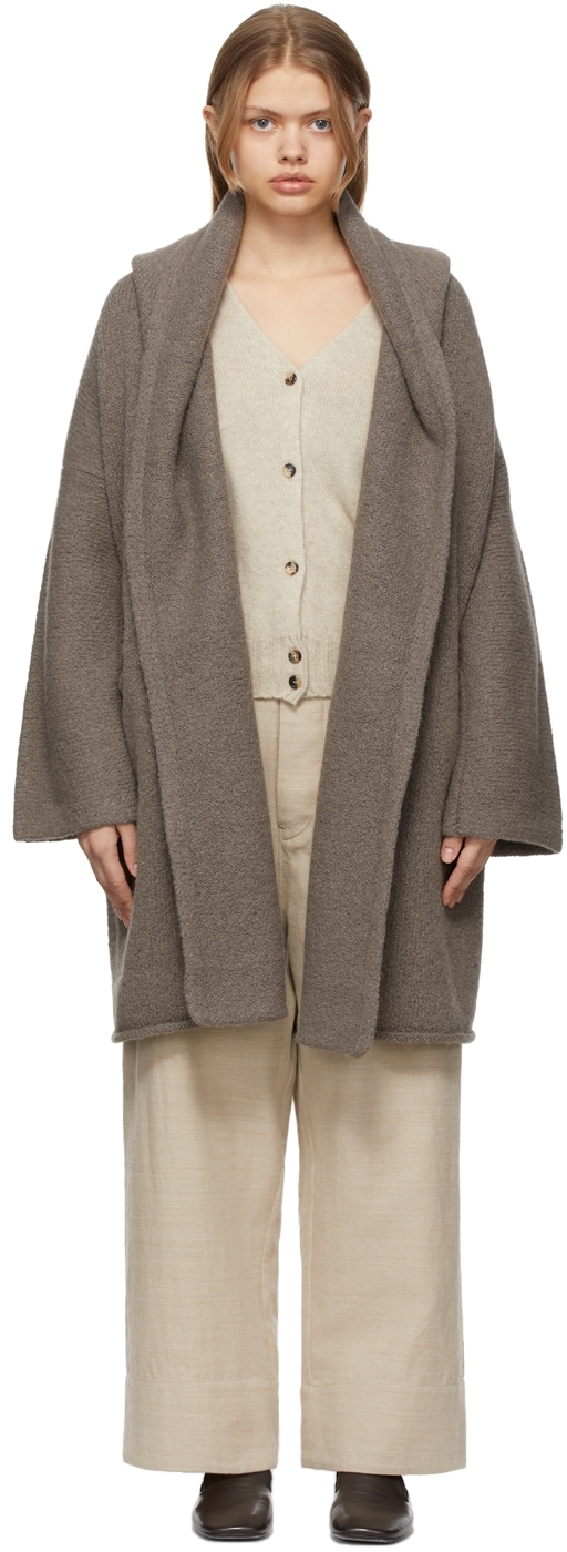 Lauren Manoogian: Brown Capote Coat | SSENSE Canada