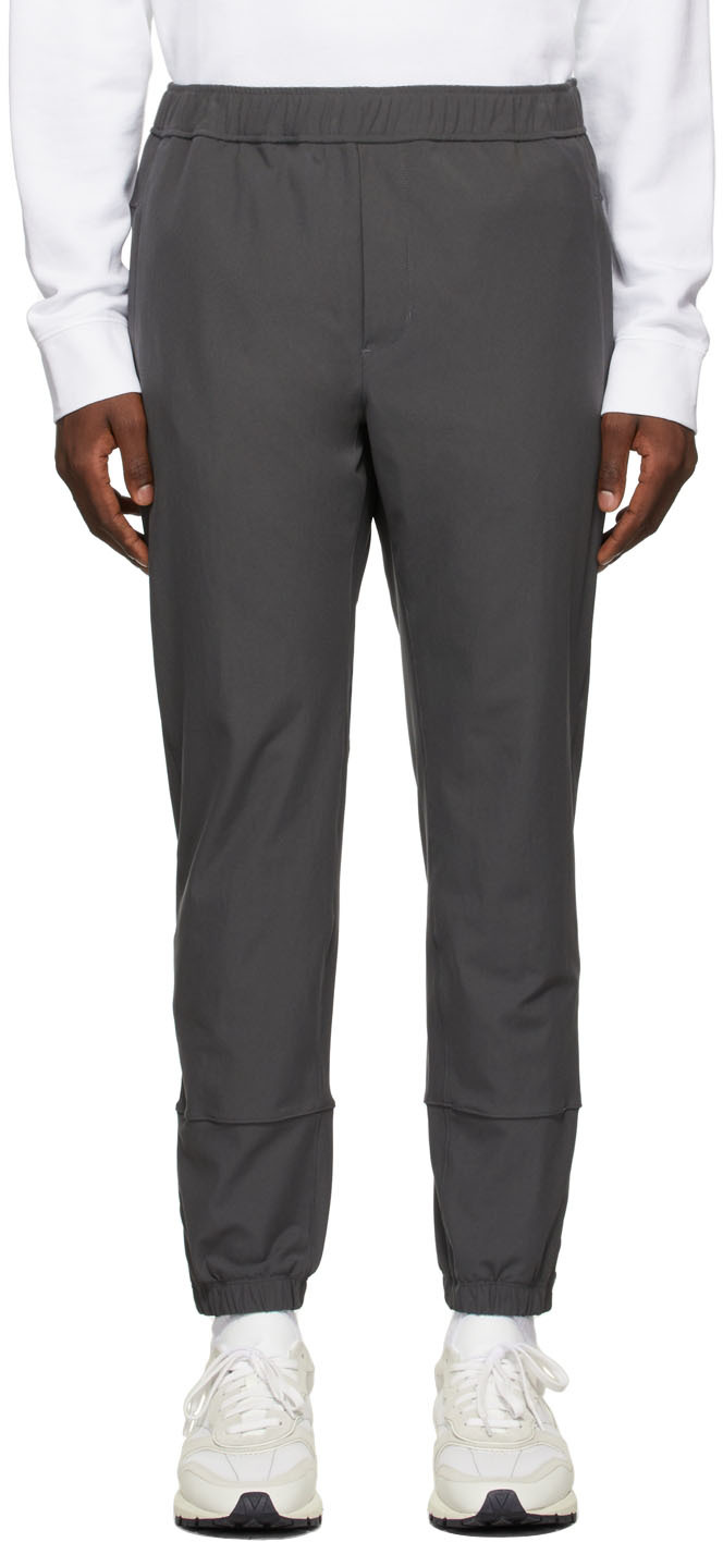 Vince Grey Modern Pull-on Jogger Lounge Pants In Shade-028sha