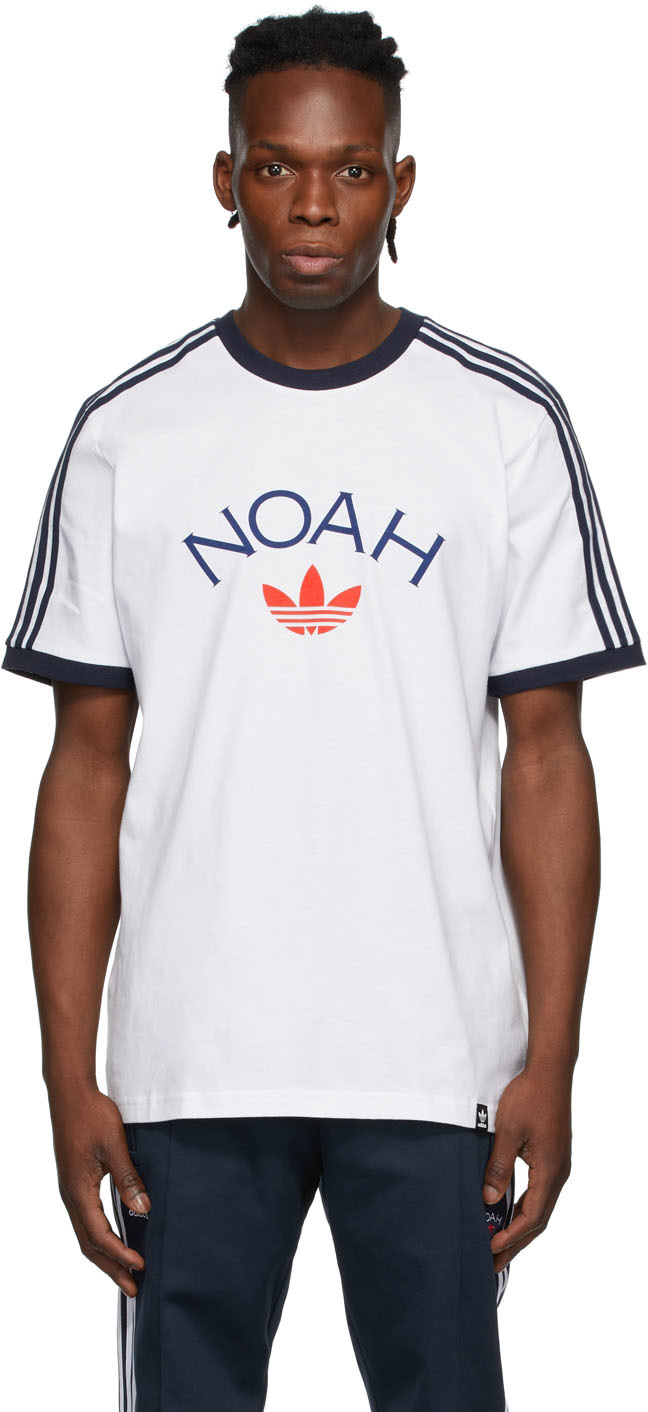 alias sværd ekspedition Noah: White adidas Originals Edition 'Noah' T-Shirt | SSENSE