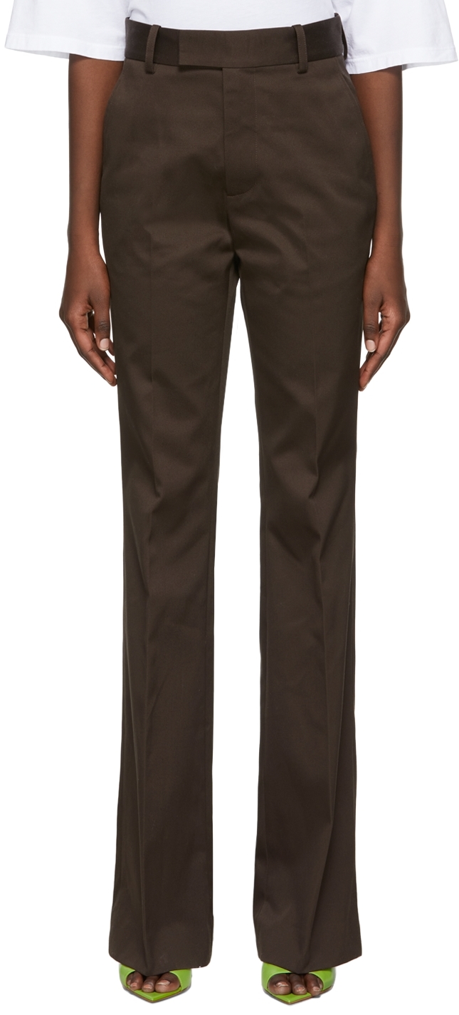 Brown Cotton Trousers