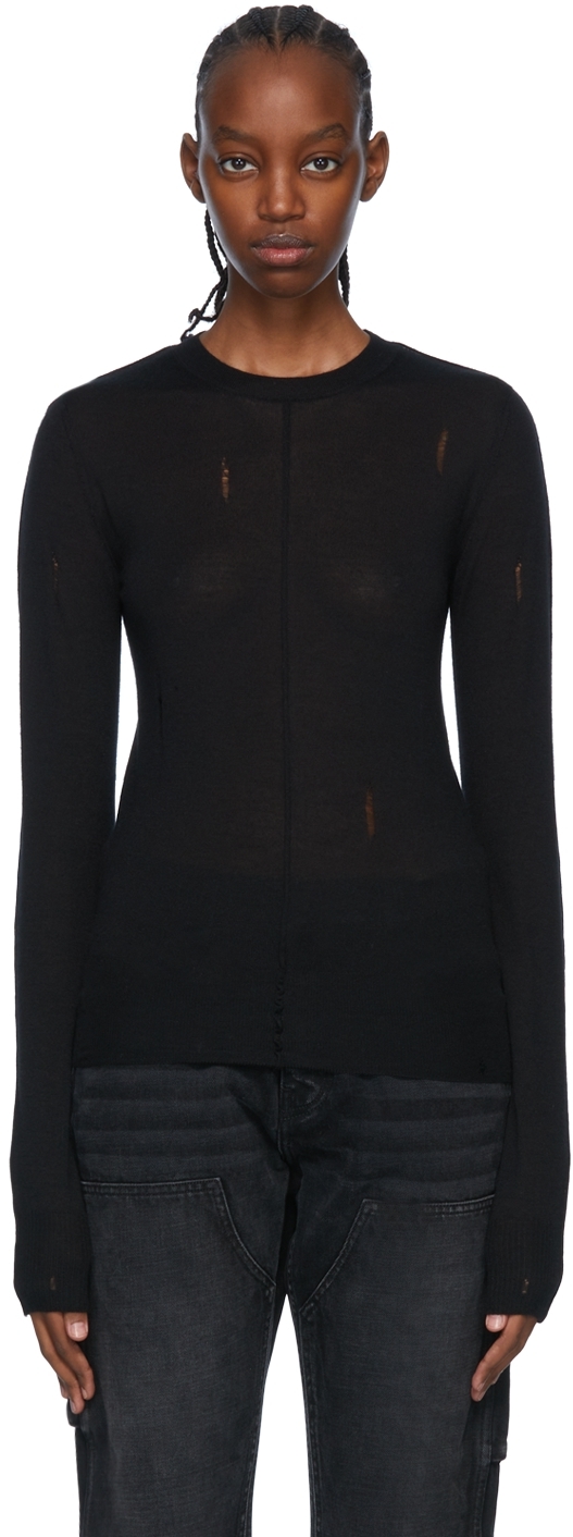 Black Cashmere Sweater