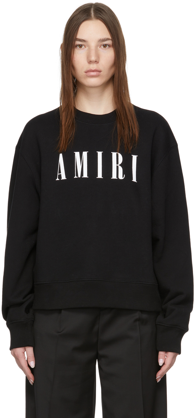AMIRI Black Logo Sweatshirt