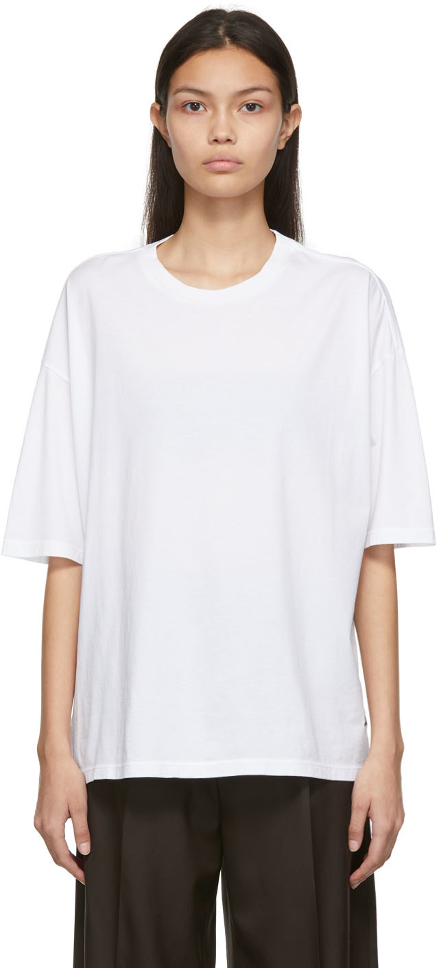 AMIRI White Oversized T-Shirt