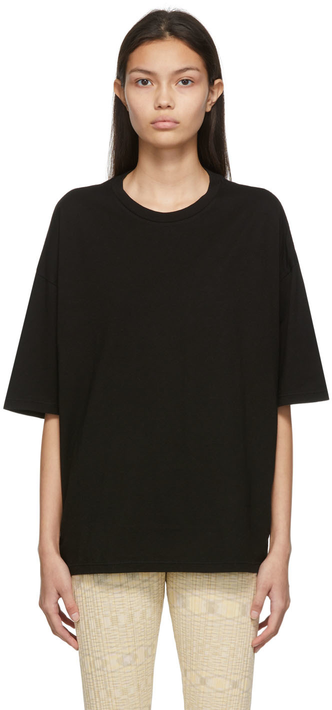 AMIRI: Black Oversized T-Shirt | SSENSE