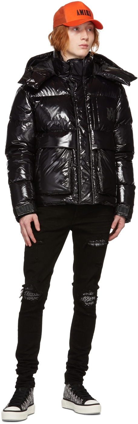 AMIRI Black Down Puffer Jacket | Smart Closet