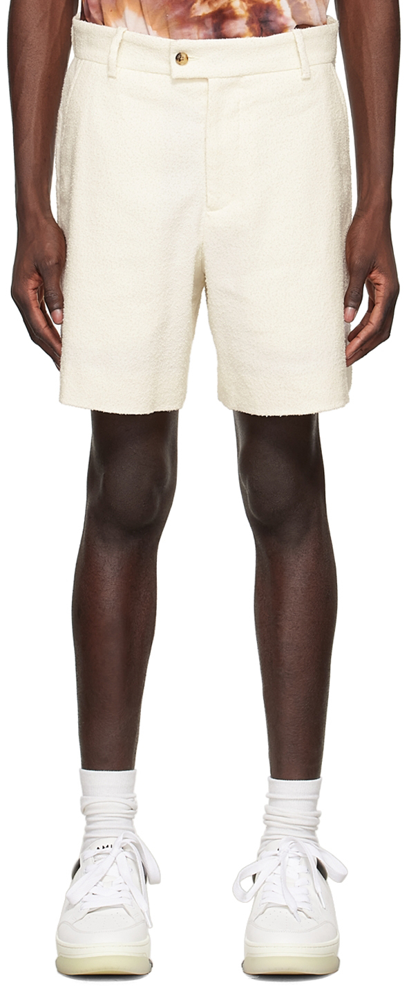 AMIRI White Cotton Shorts
