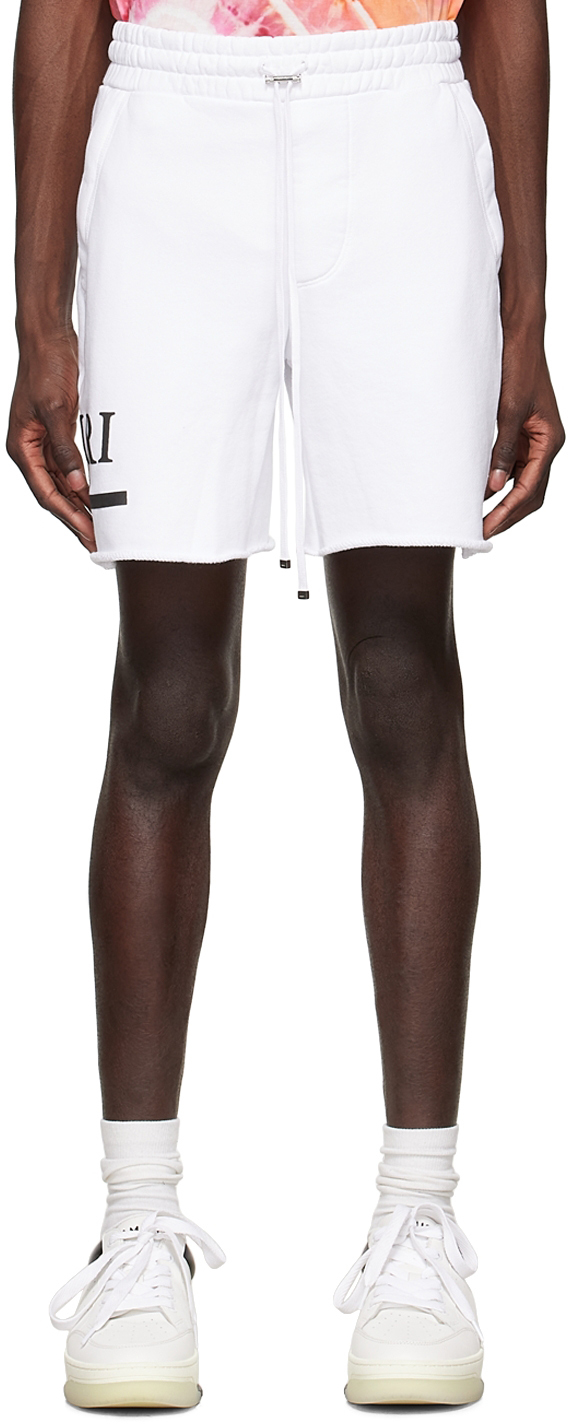 AMIRI White Cotton Shorts