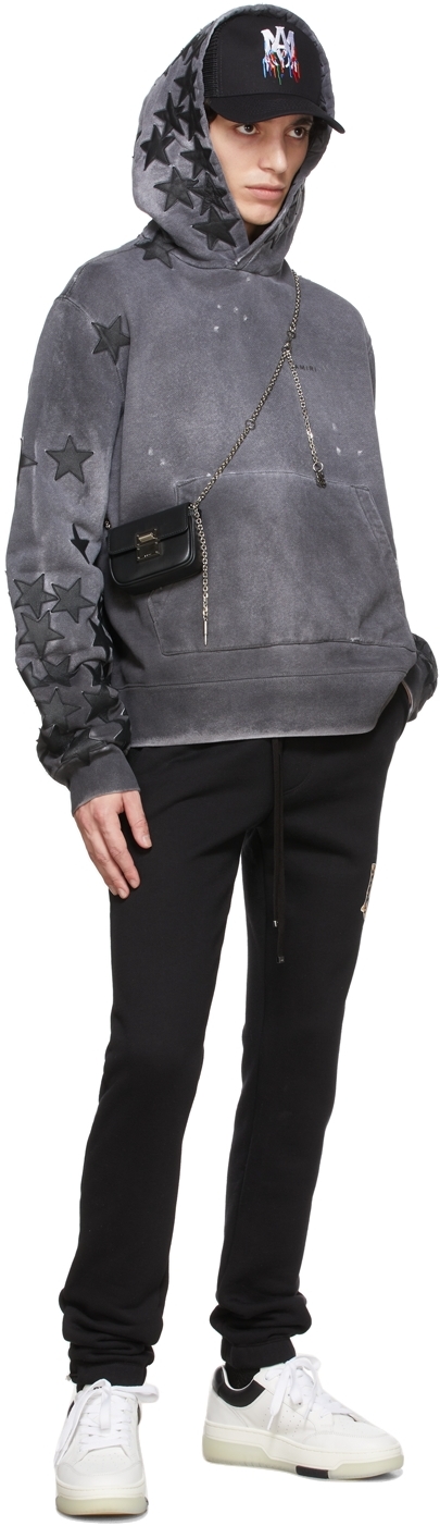 Amiri グレー Chemist Star フーディ