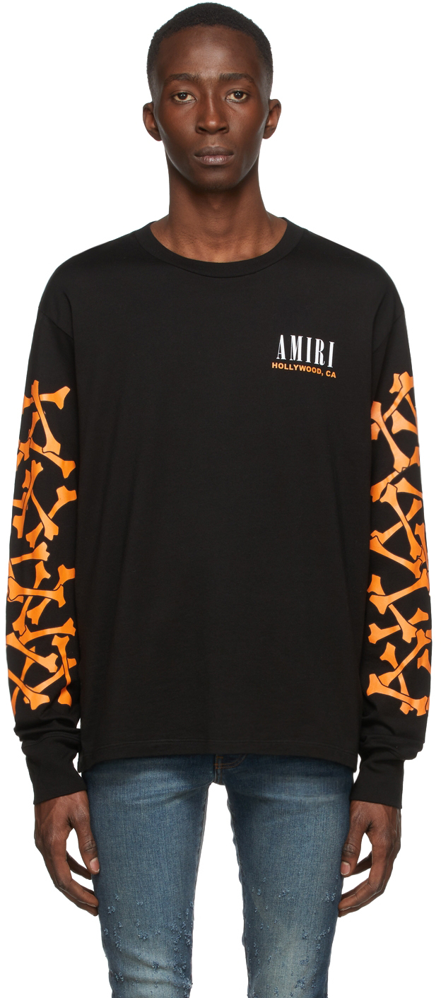 orange amiri shirt