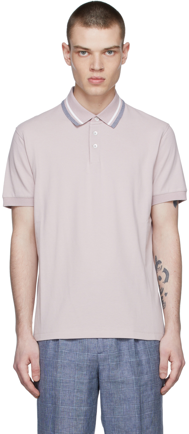 Polo rose en coton Ssense Homme Vêtements Tops & T-shirts T-shirts Polos 