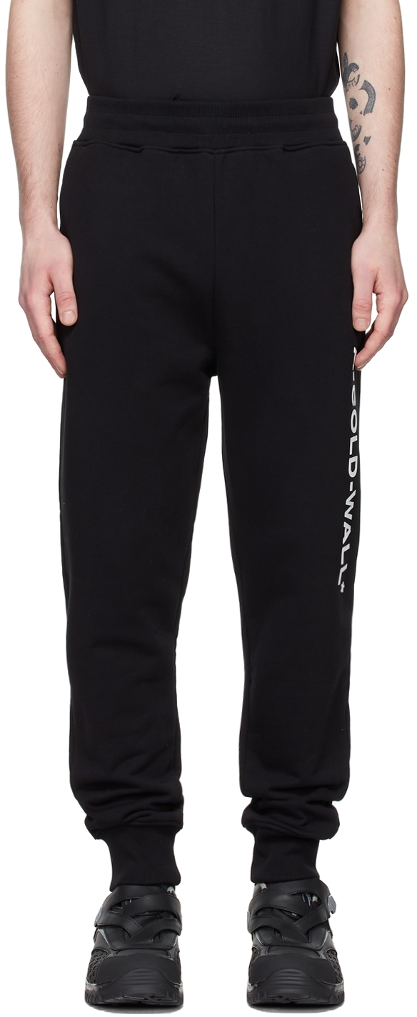 A-COLD-WALL* Black Essential Logo Lounge Pants