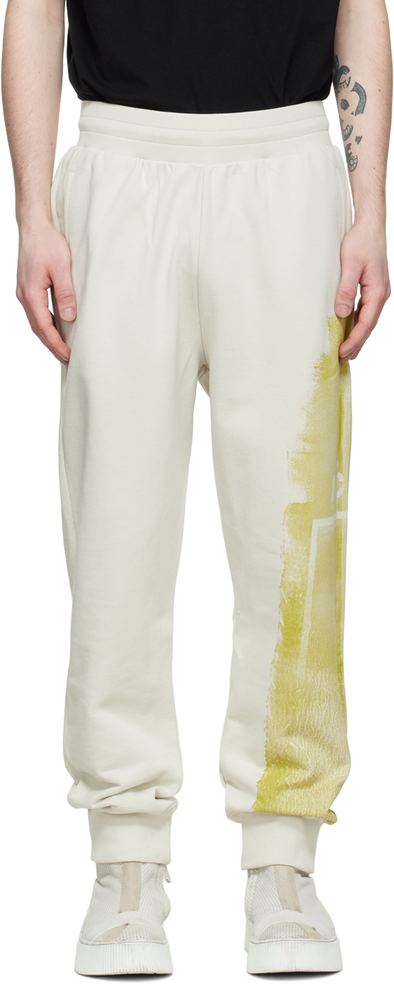 A-COLD-WALL* OFF-WHITE COTTON LOUNGE PANTS