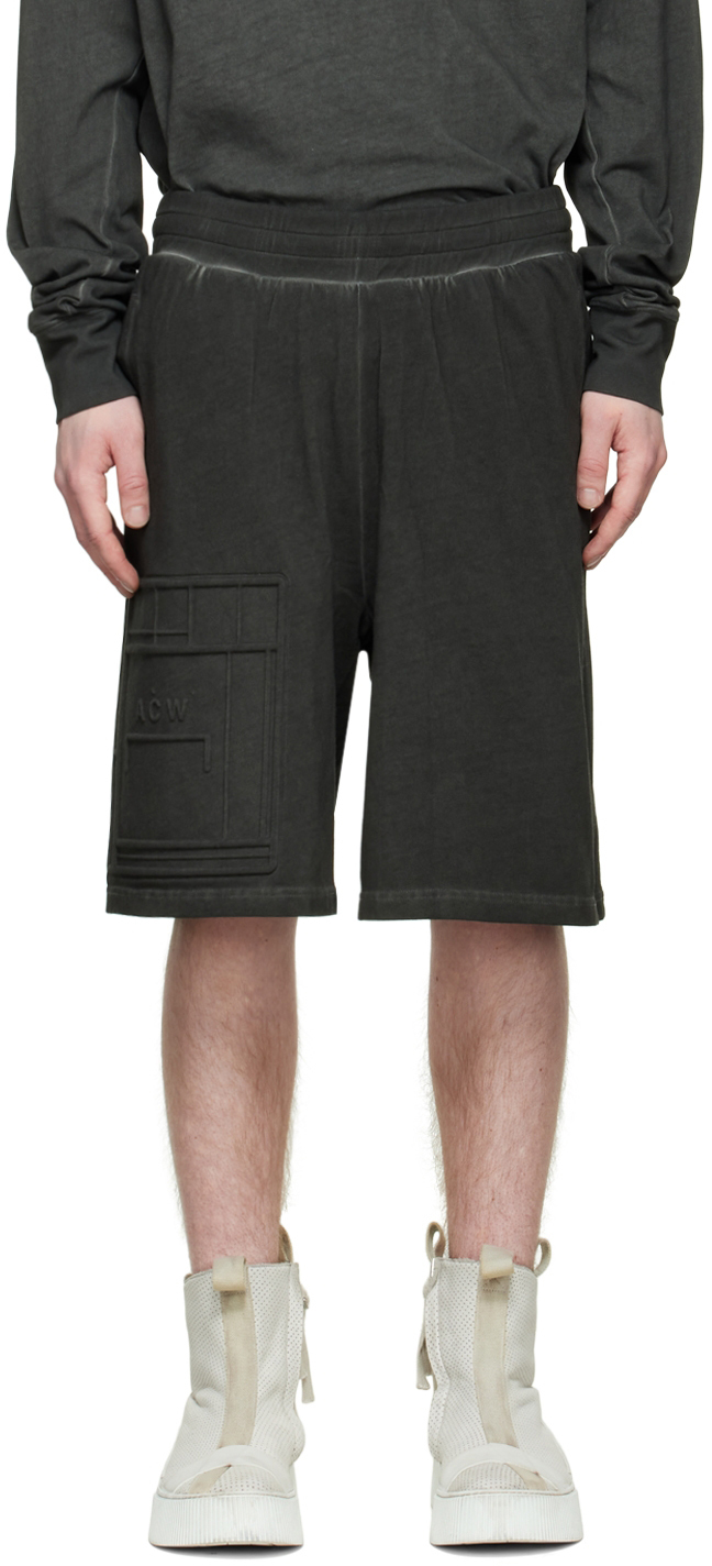 A-COLD-WALL* Black Cotton Shorts