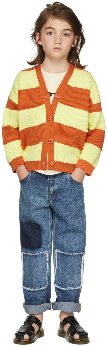 Enfant Ssense Fille Vêtements Pantalons & Jeans Jeans Coupe droite Jean Rodney bleu 