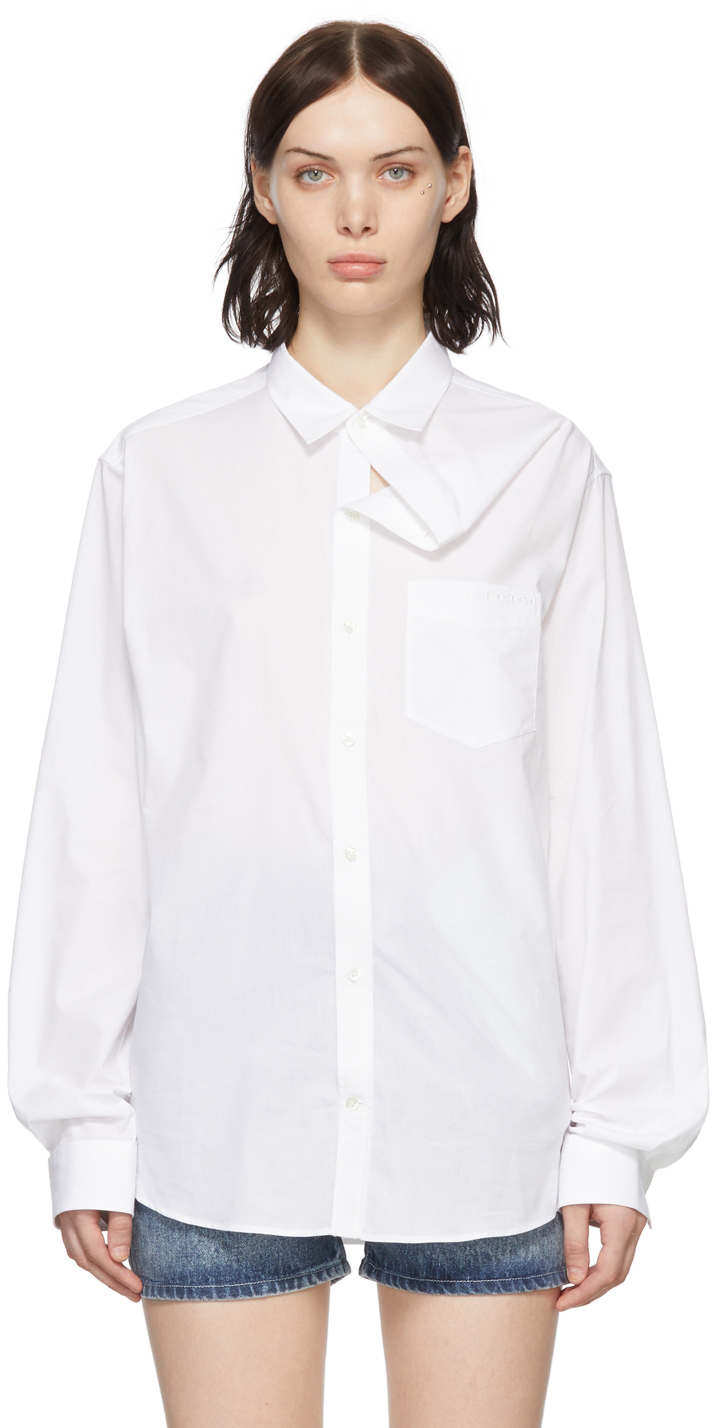Y/Project White Organic Cotton Shirt