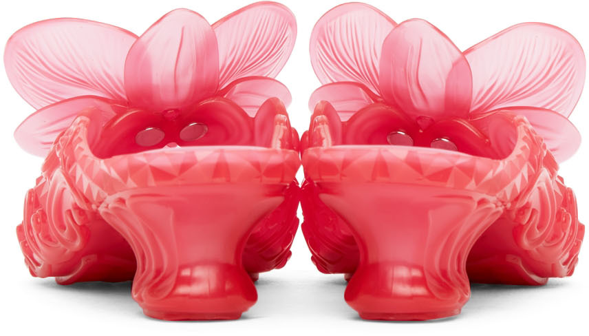 Y/Project Pink Melissa Edition Floral Point Mules | Smart Closet