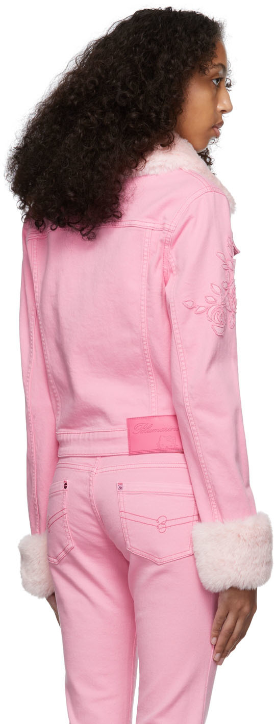 Blumarine SSENSE Exclusive Pink Hello Kitty Edition Sequins Bag