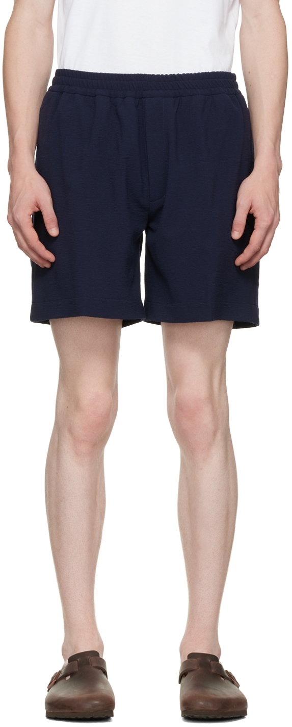 Navy Madero Boxer Shorts