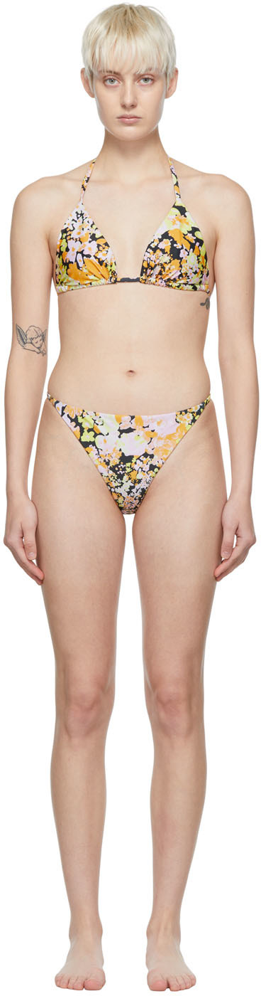 SSENSE Exclusive Yellow Arum Bikini