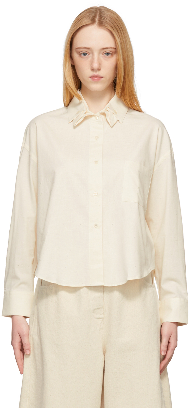 CORDERA Off-White Double Collar Shirt
