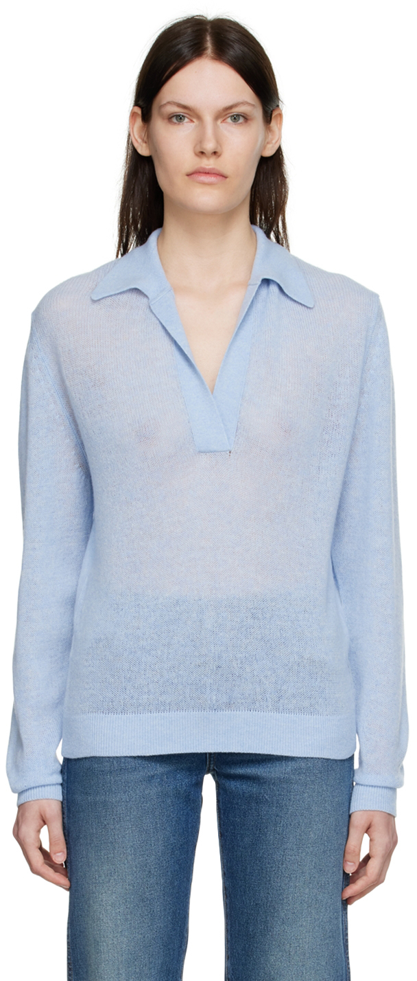 KHAITE Blue Jo Sweater