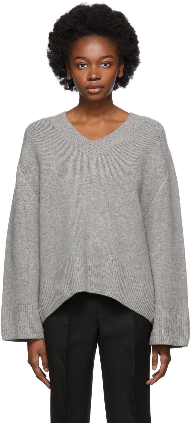 Khaite Grey Isabelle Sweater