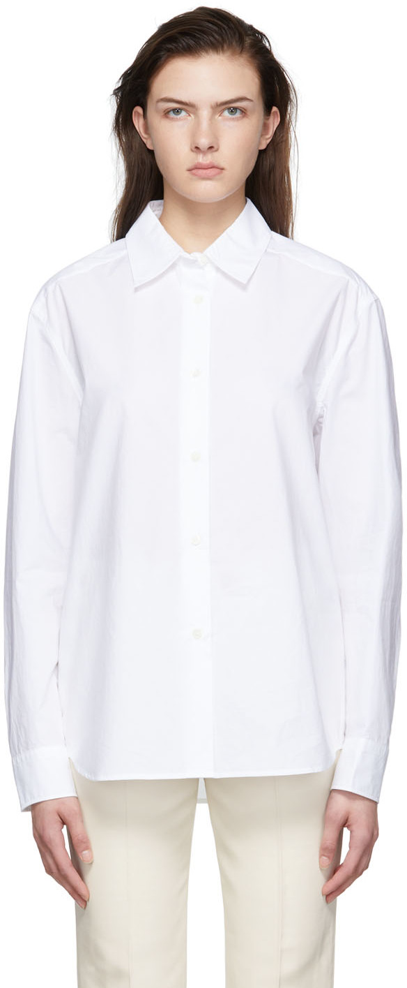 KHAITE White 'The Argo' Shirt