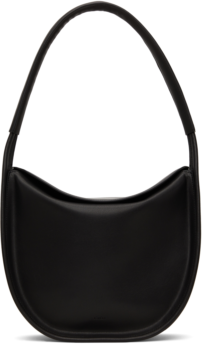 LEMELS Small rolled-handle Tote Bag - Black