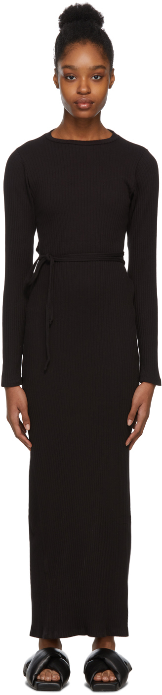 Baserange: Black Brig Dress | SSENSE