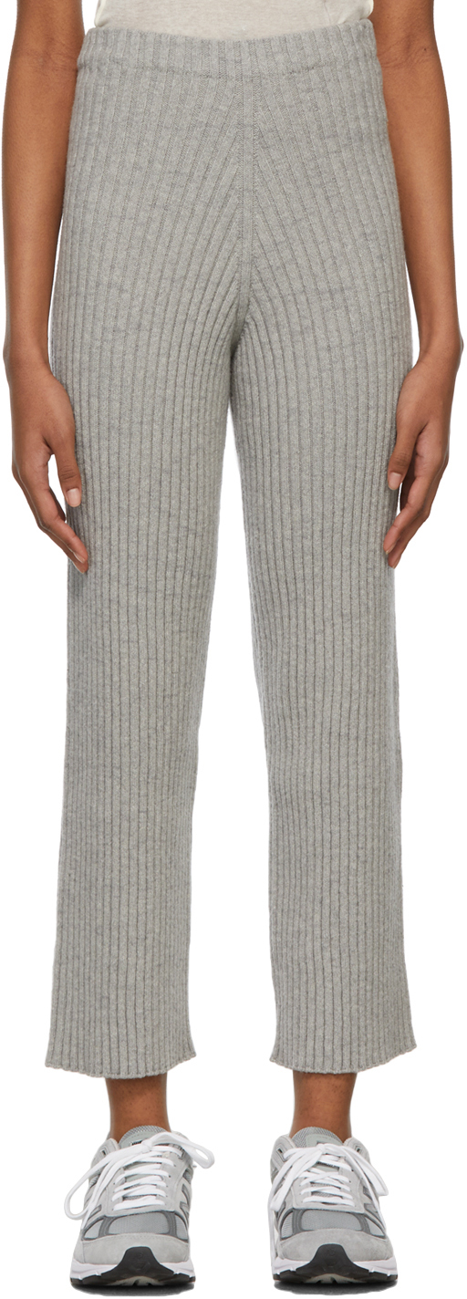 Baserange Grey Maru Lounge Pants In 