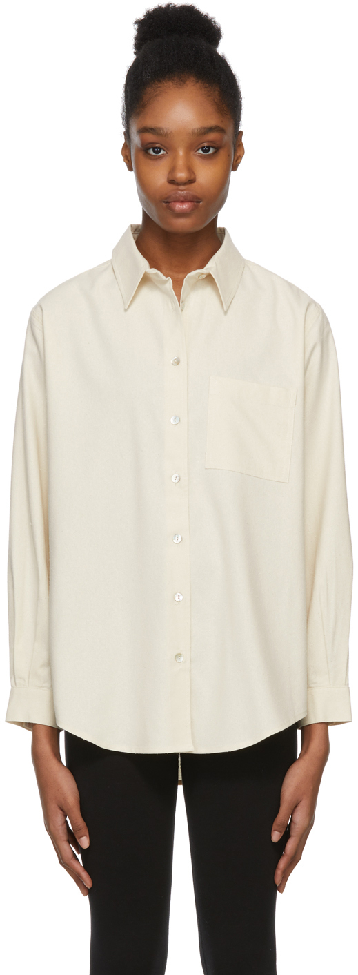 Baserange Off-White Basic Shirt | Smart Closet