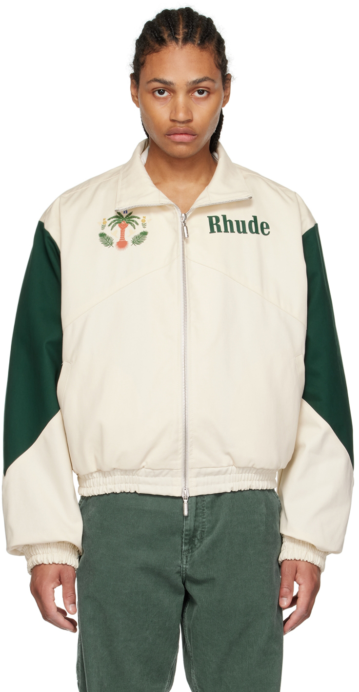 Rhude Off-White Cotton Jacket
