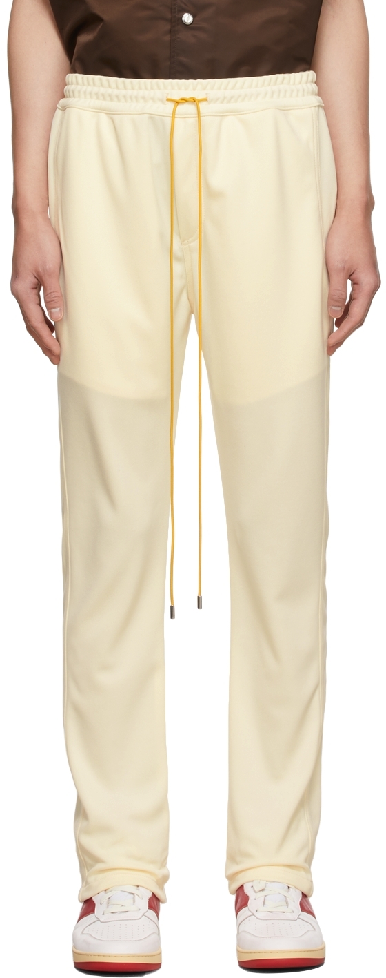 Rhude SSENSE Exclusive Off-White Track Lounge Pants