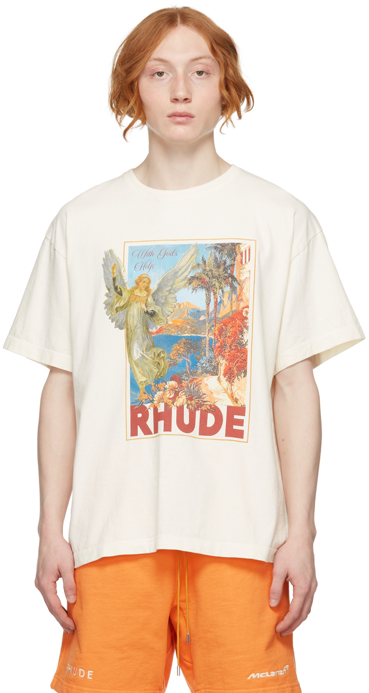 Rhude Off-White Angel T-Shirt