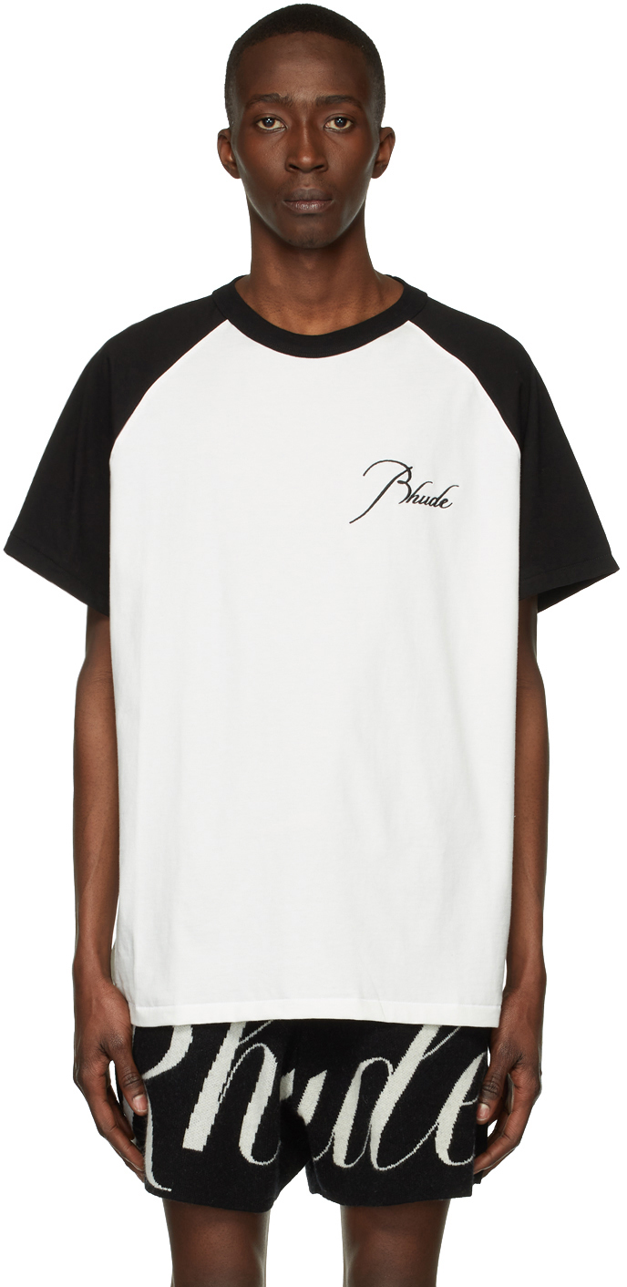 Black & White Raglan T-Shirt