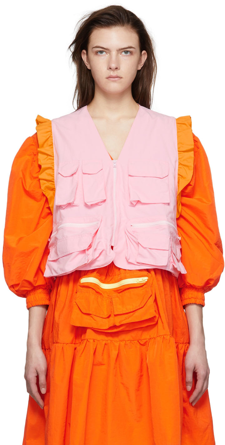KkCo SSENSE Exclusive Pink Grove Vest