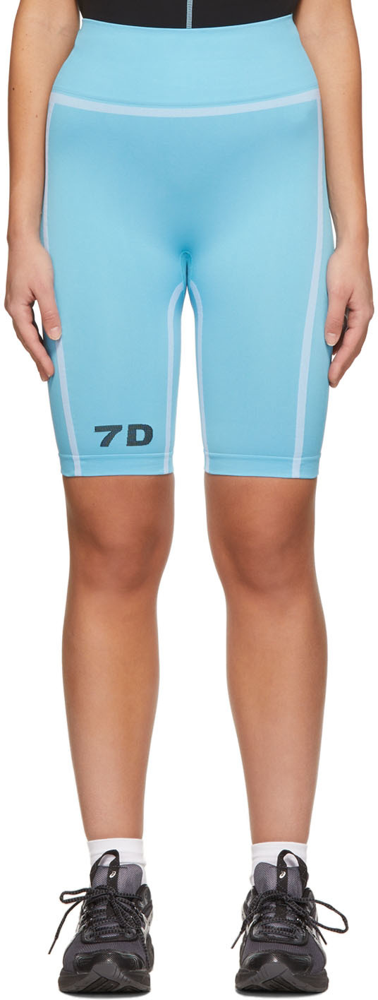 7 Days Active Blue Palmer Sport Shorts
