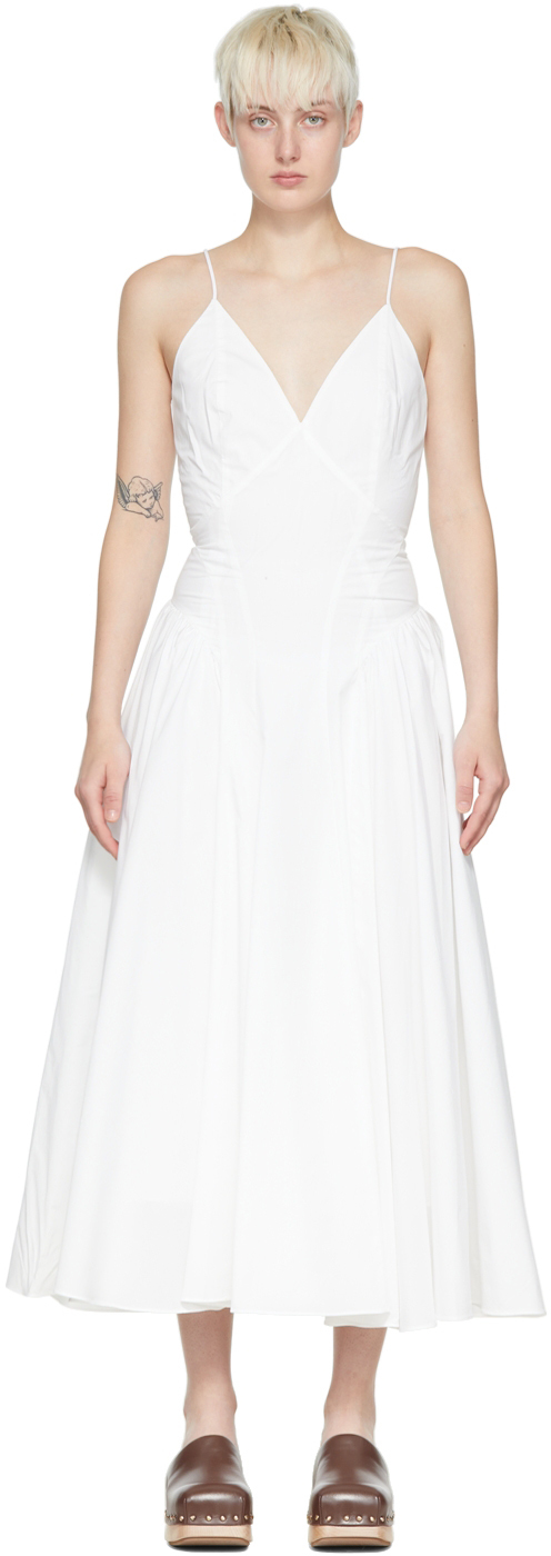 TOVE White Solene Maxi Dress