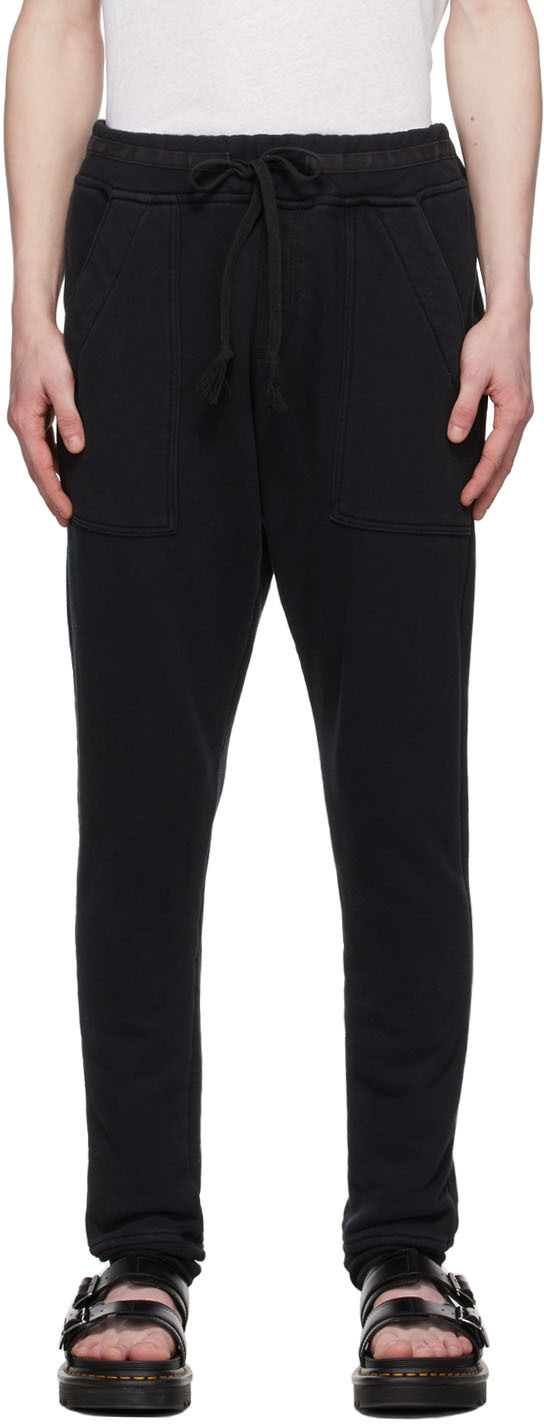 Black Basic Lounge Pants